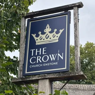 The Crown pub sign in Church Enstone